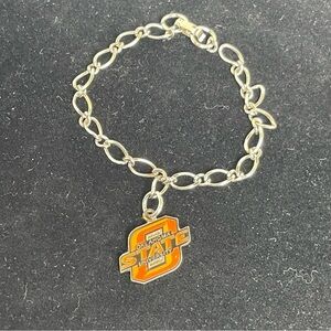 Oklahoma State Charm Bracelet